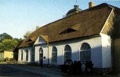 one of the old houses of iron works